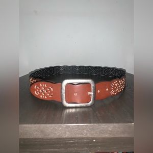 TWO PACK! Women’s Large Belts Black & Brown